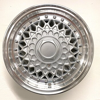 13" ON WHEELS CLASSIC - Silver Polished Lip - 4x100/108 6x13 ET25 73.1