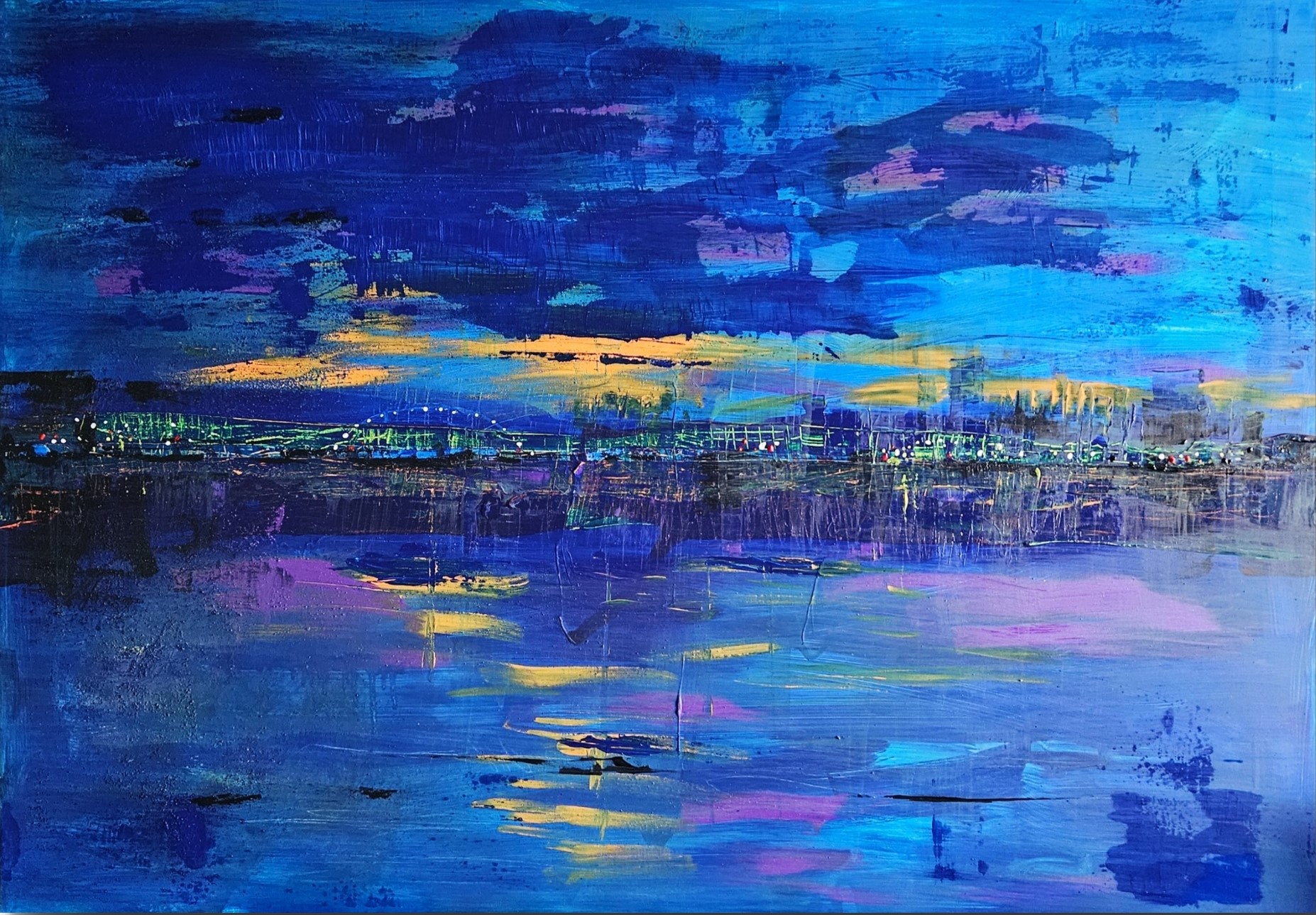 Blue night (Gicleè)