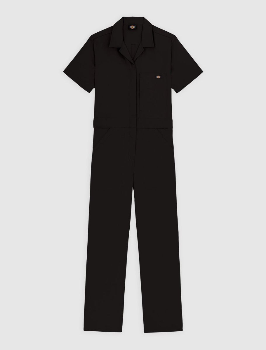 svart kortärmad overall från Dickies