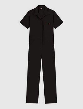 svart kortärmad overall från Dickies