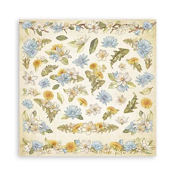 Scrapbooking Small Pad 10 sheets cm 20,3X20,3 (8"X8") - Hidden Grove