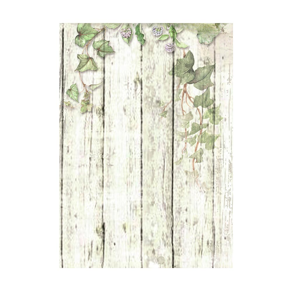 Selection 8 Rice paper A6 backgrounds - House of Roses  - 6