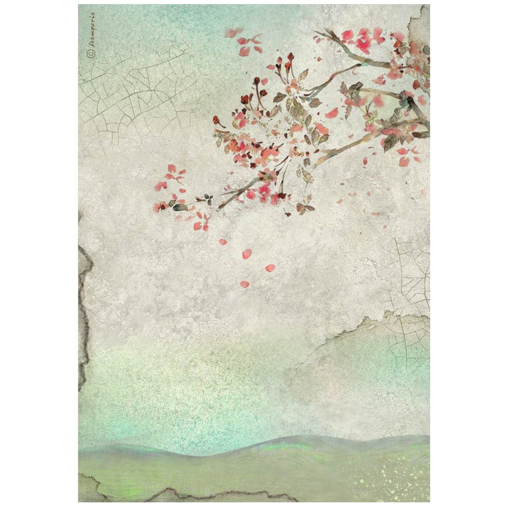 Selection 6 Rice paper A4 - House of Roses  - 5