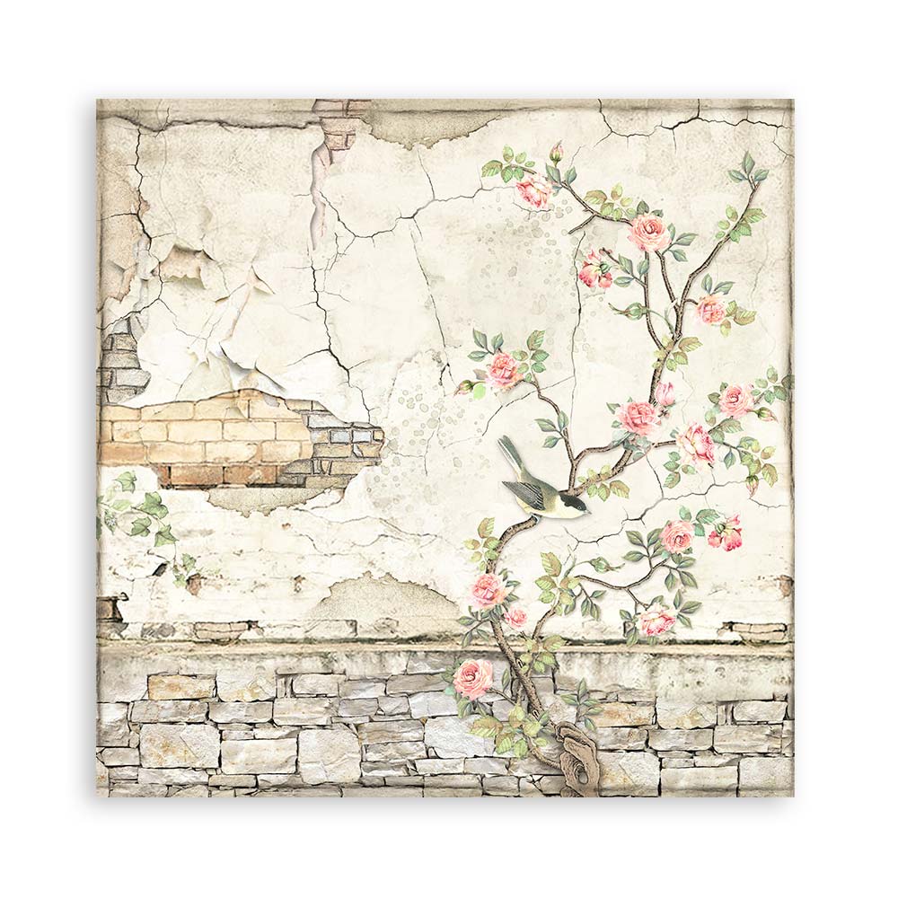 Scrapbooking Pad 22 sheets cm 30,5x30,5 (12"x12") Single face - House of Roses - 23