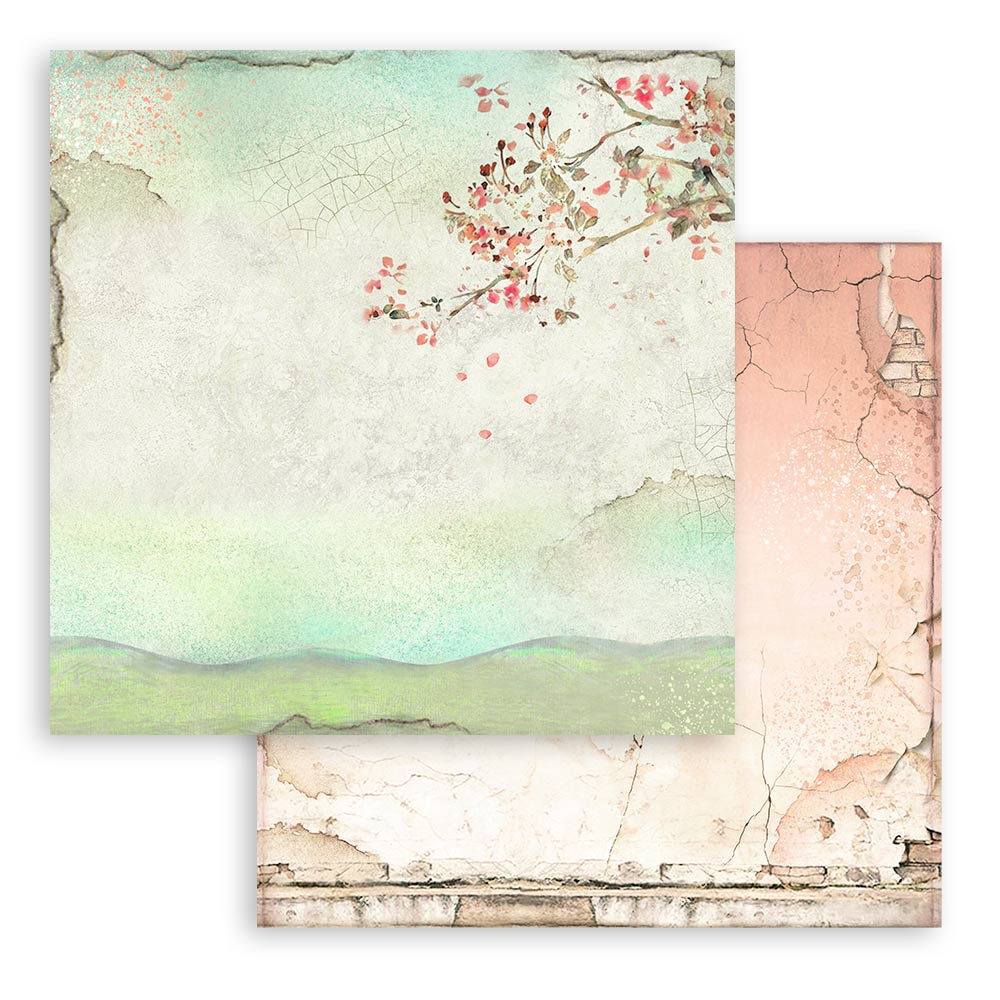 Scrapbooking Small Pad 10 sheets cm 20,3X20,3 (8"X8") - House of Roses - 9