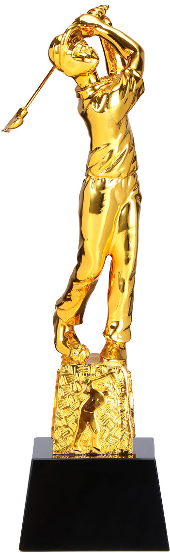Golfstatyett Guld 290 mm