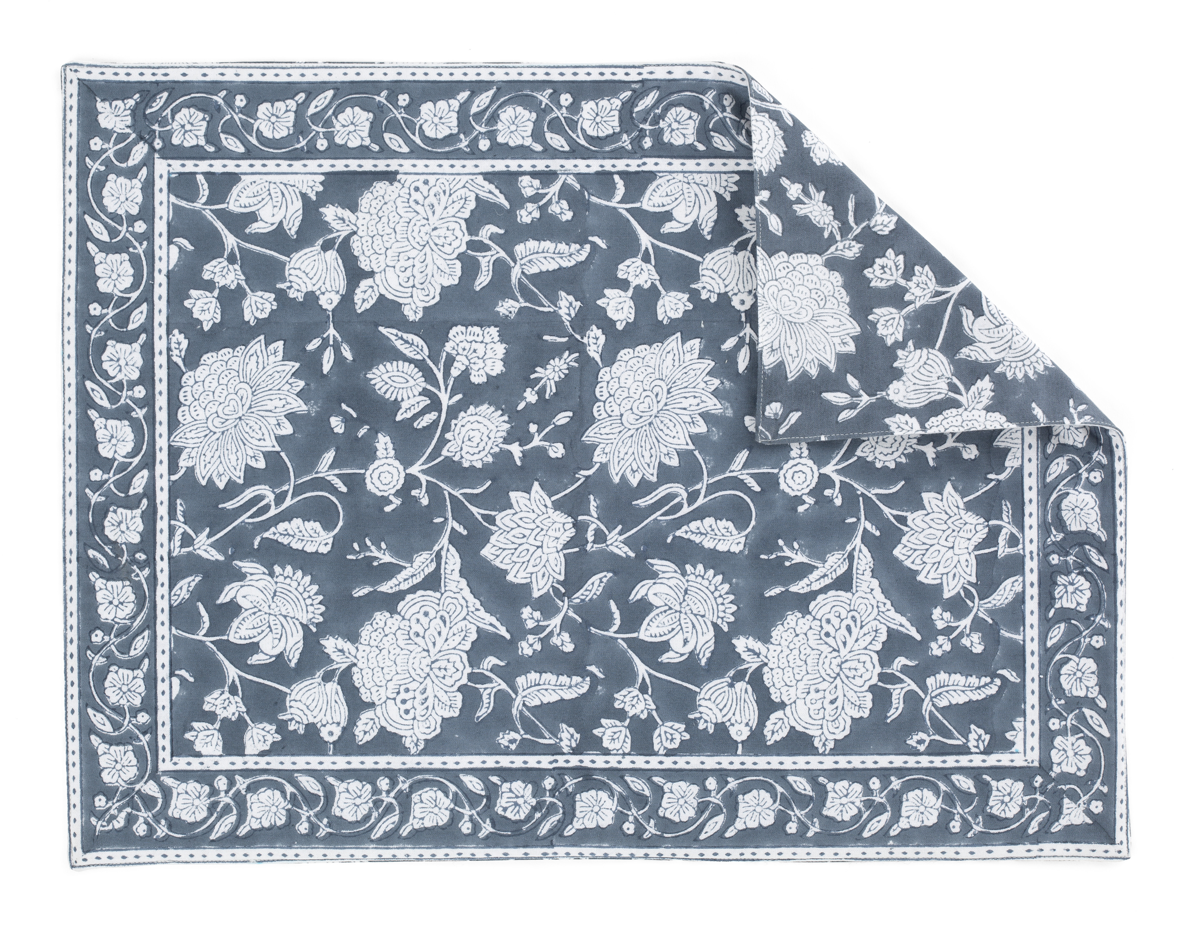 Bordstablett - INDIAN ROSE True Blue - Chamois