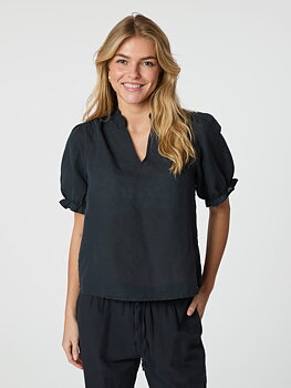 Neo Noir Odesa Linen Blouse