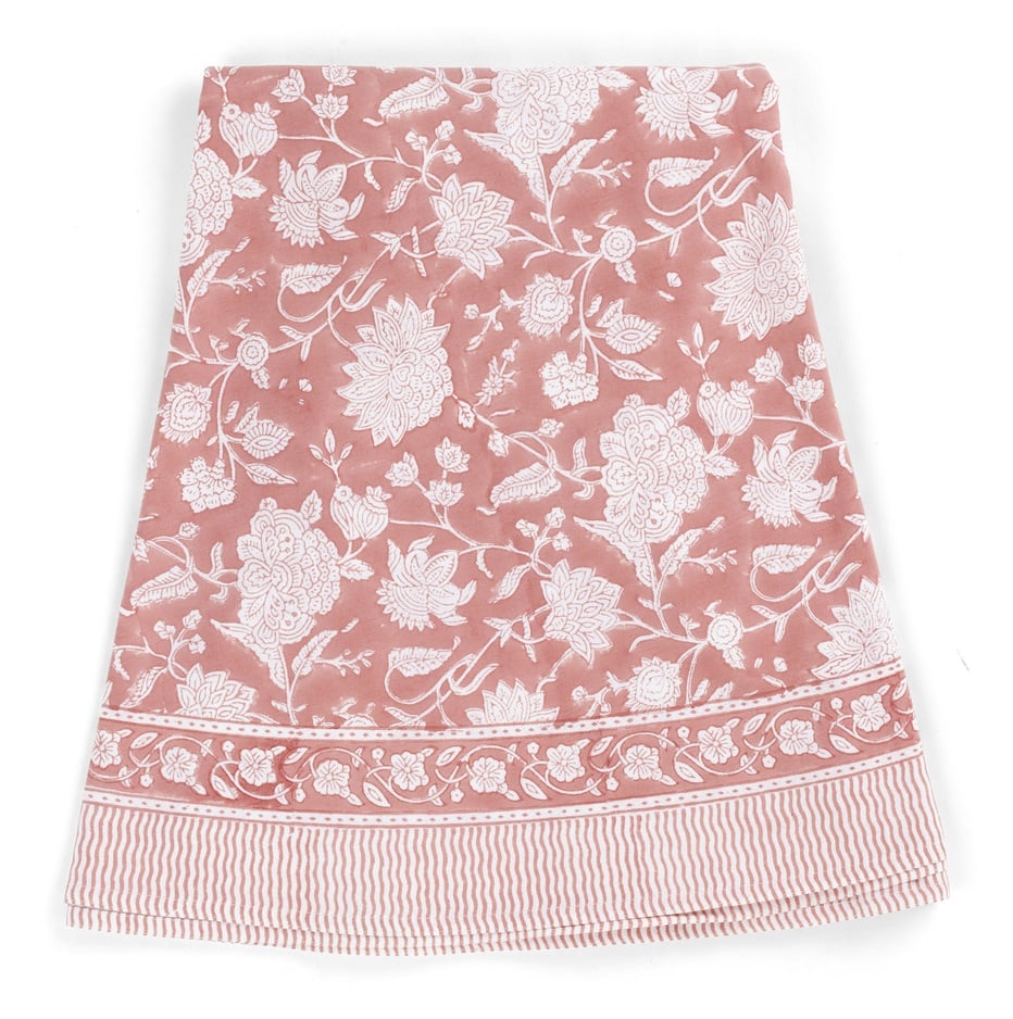 Rund duk - INDIAN ROSE - Chamois - 4