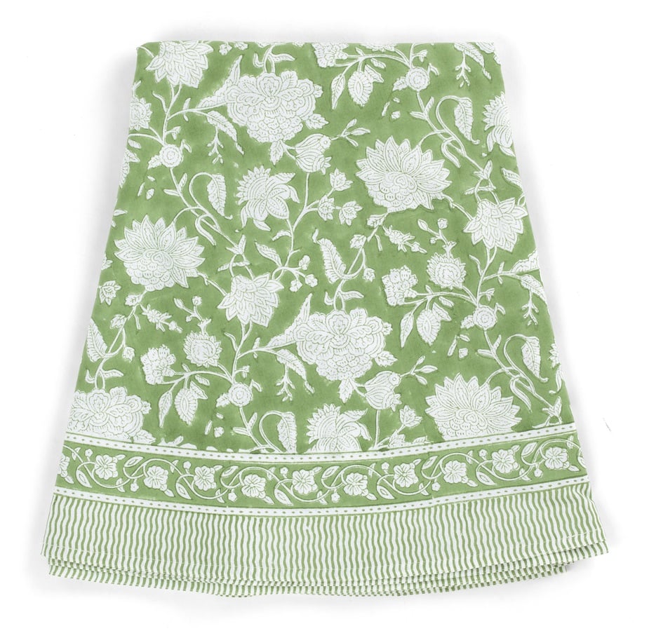 Rund duk - INDIAN ROSE - Chamois - 5