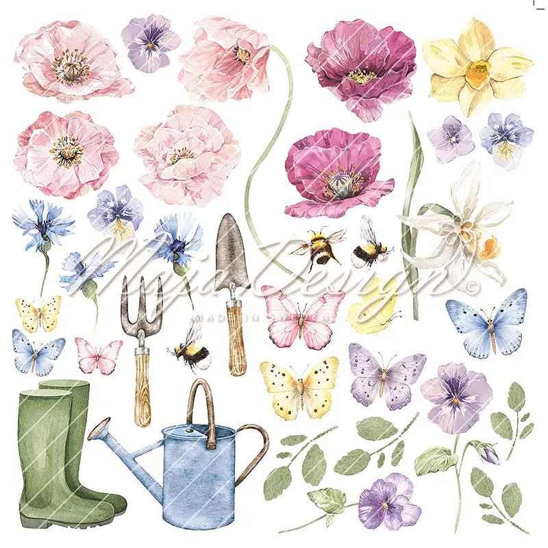 Maja Design Spring Garden - 6"x6" Collection pack - 2