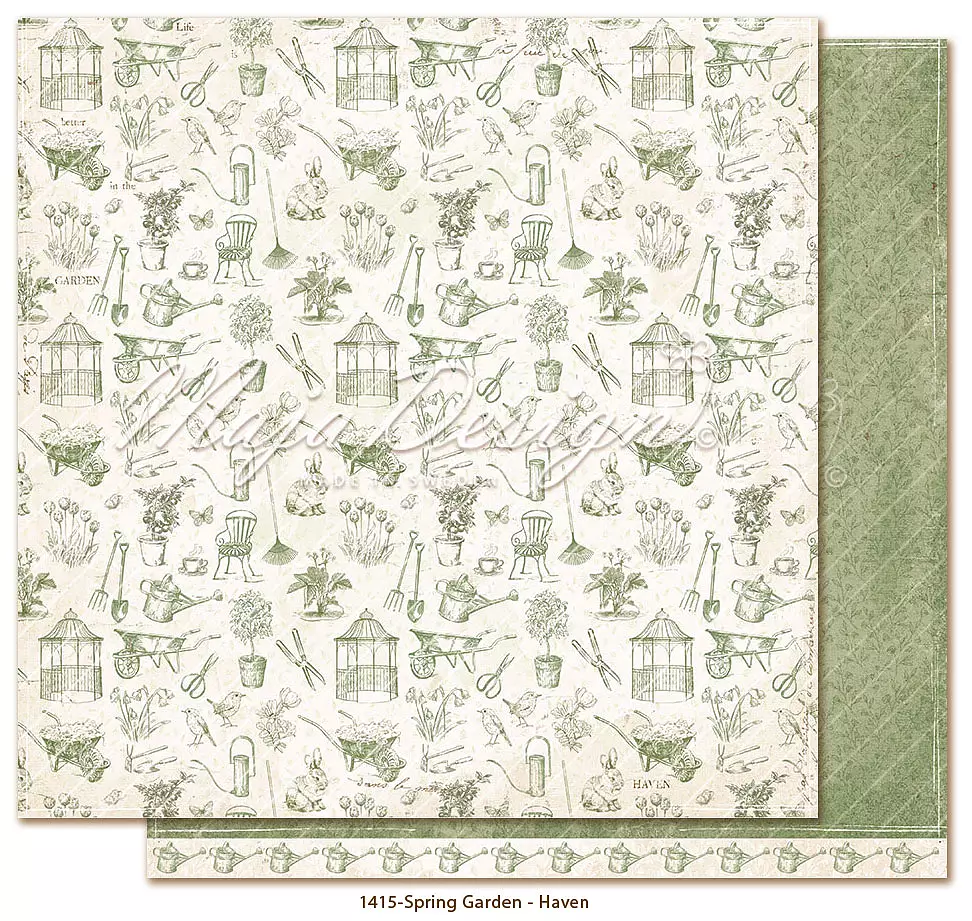 Maja Design Spring Garden - 6"x6" Collection pack - 12