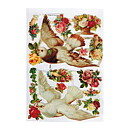 Bookmarks Second Hand - Pigeons and Flowers Vintage EF7092, 77182