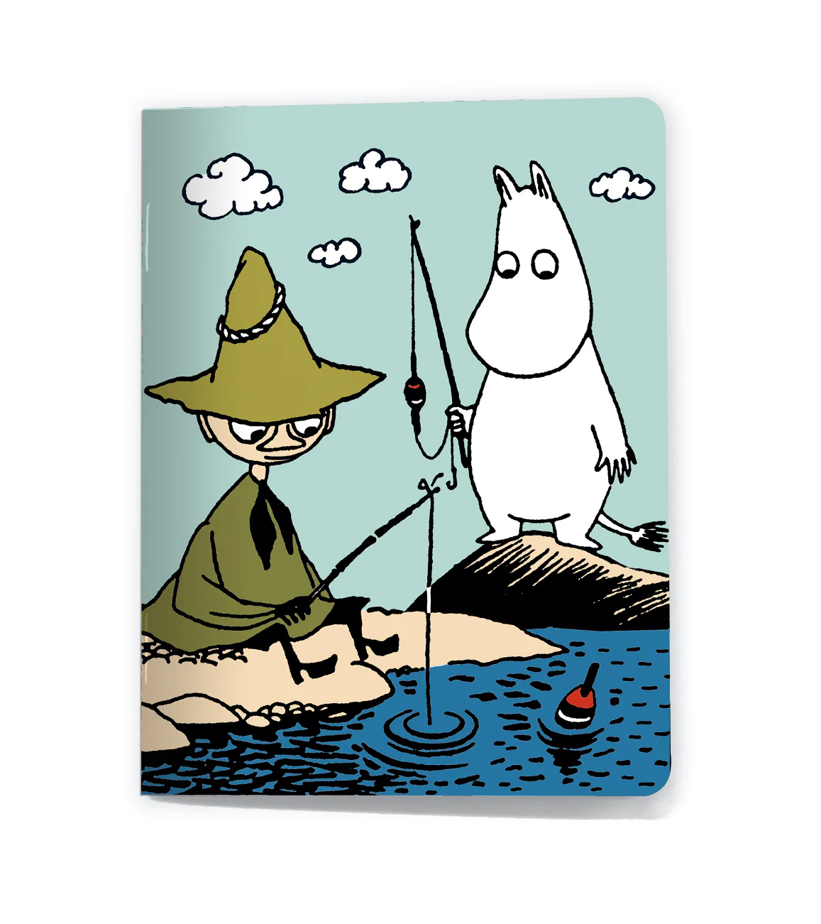 Mumin mini anteckningsbok - Snusmumriken & Mumintrollet