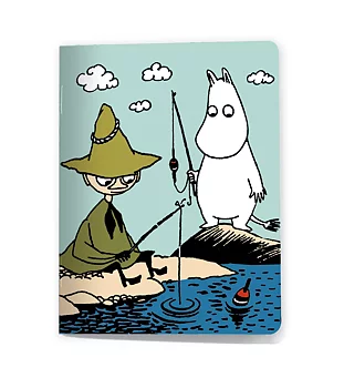 Mumin mini anteckningsbok - Snusmumriken & Mumintrollet