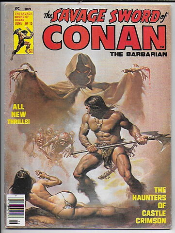 Savage Sword of Conan # 12 VG/FN