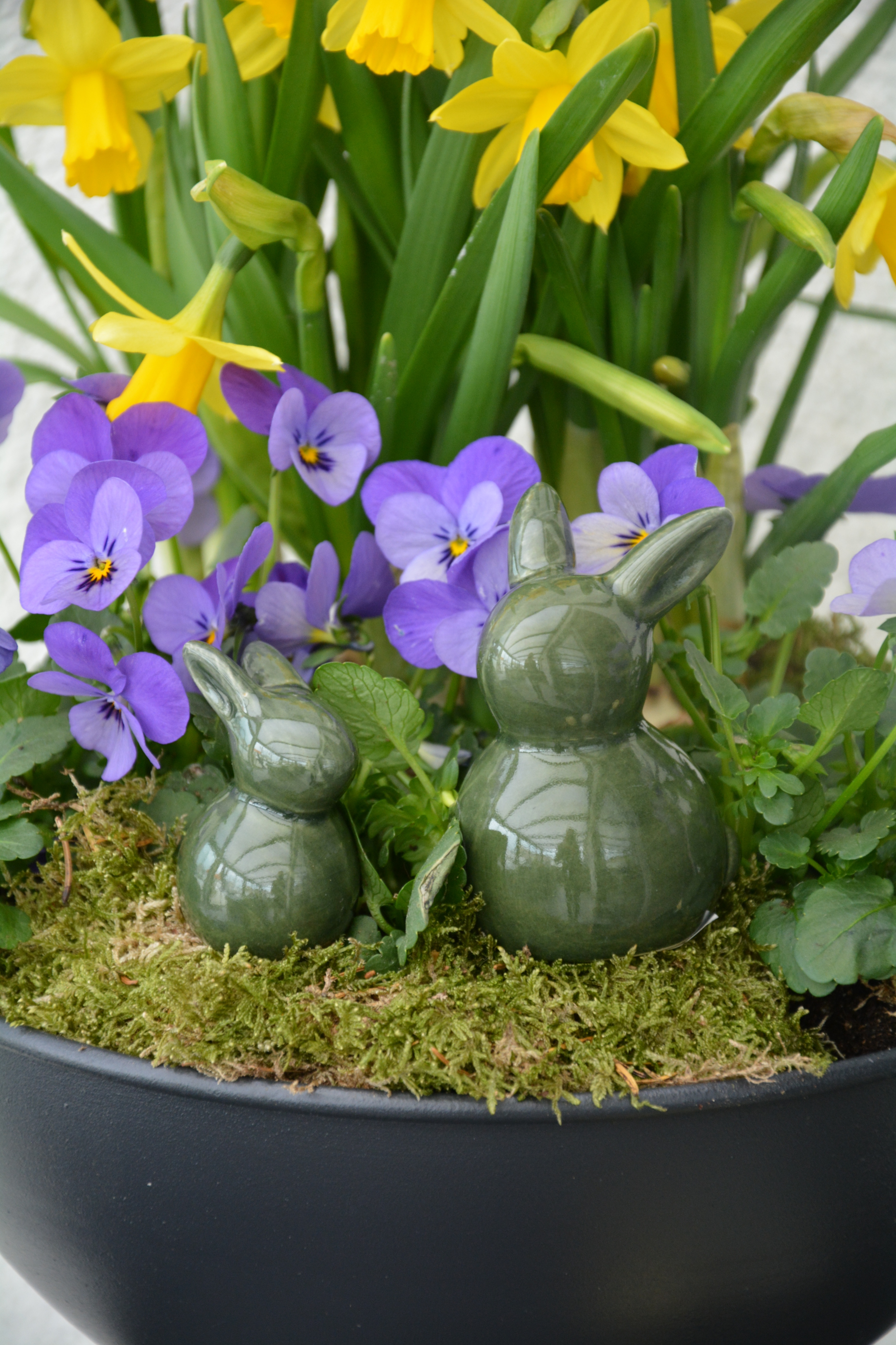 Hare grön liten 4,8 cm - 5