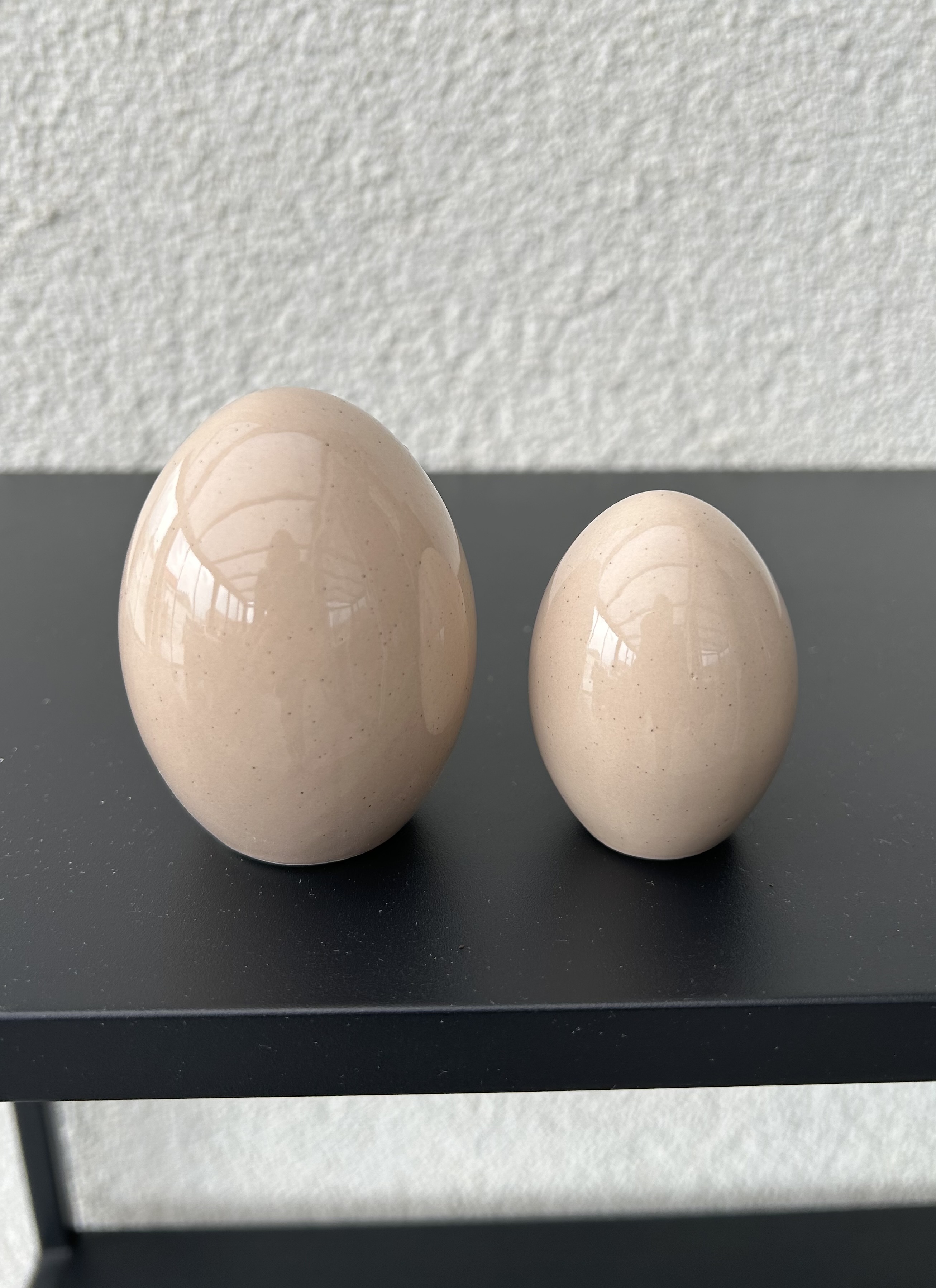 Ägg Hilda latte keramik litet 5,5 cm
