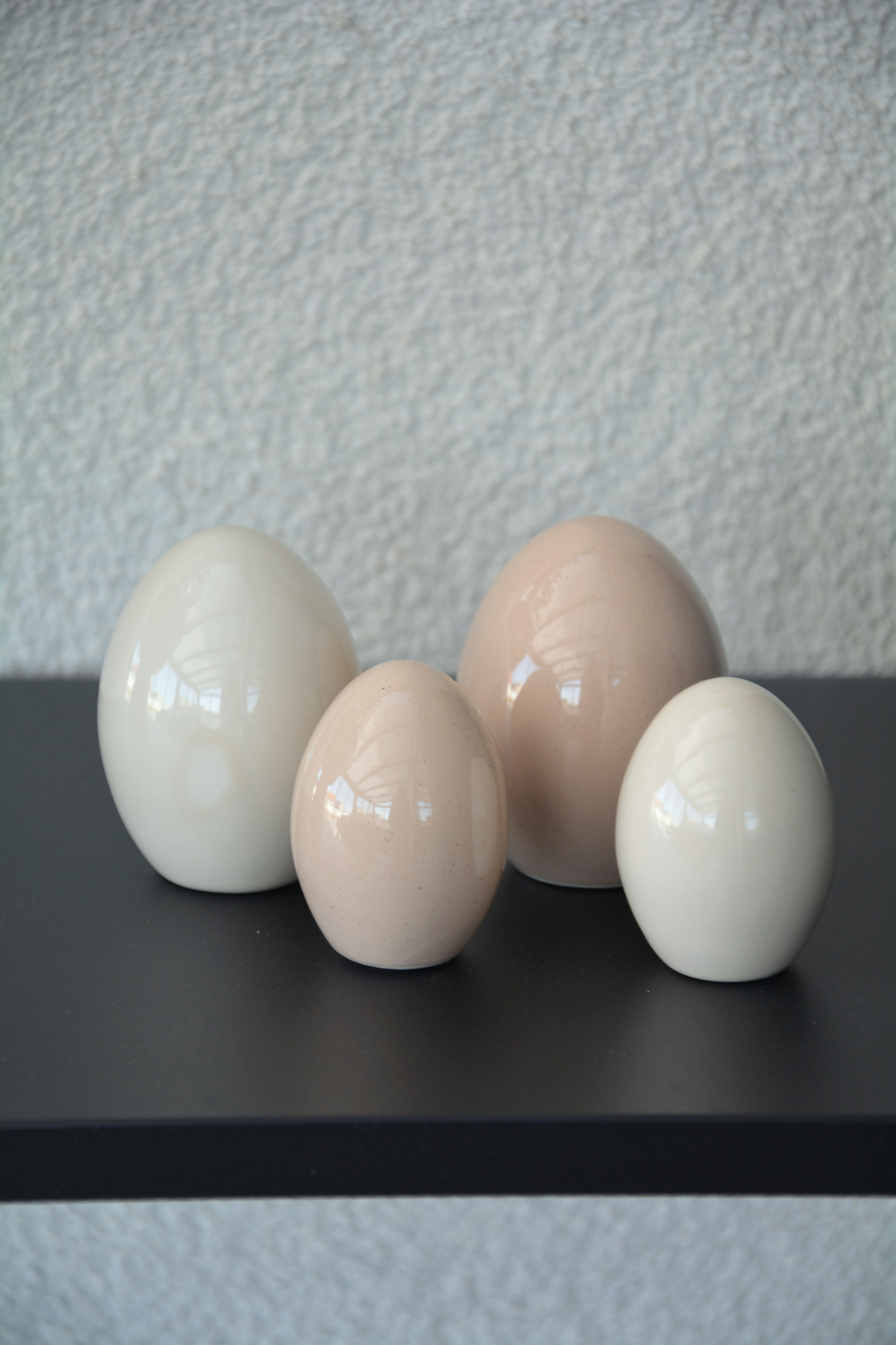 Ägg Hilda latte keramik litet 5,5 cm - 3