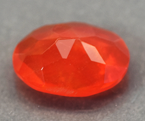 0.83 ct top quality natural loose Mexican fire opal gemstone - 2
