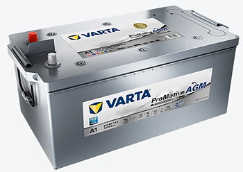 Varta Promotive AGM A1 12V 210Ah 1200A 518x276x242 + -