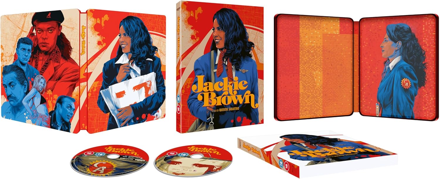 Jackie Brown (Limited Edition Steelbook) (ej svensk text) (4K Ultra HD + Blu-ray) - 3