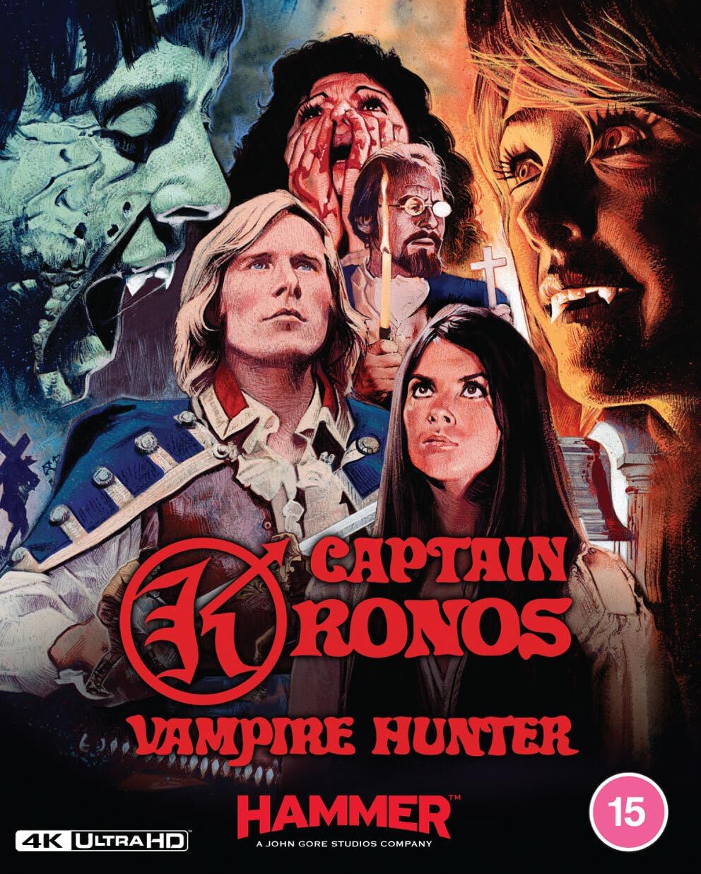 Captain Kronos: Vampire Hunter (ej svensk text) (4K Ultra HD + Blu-ray)