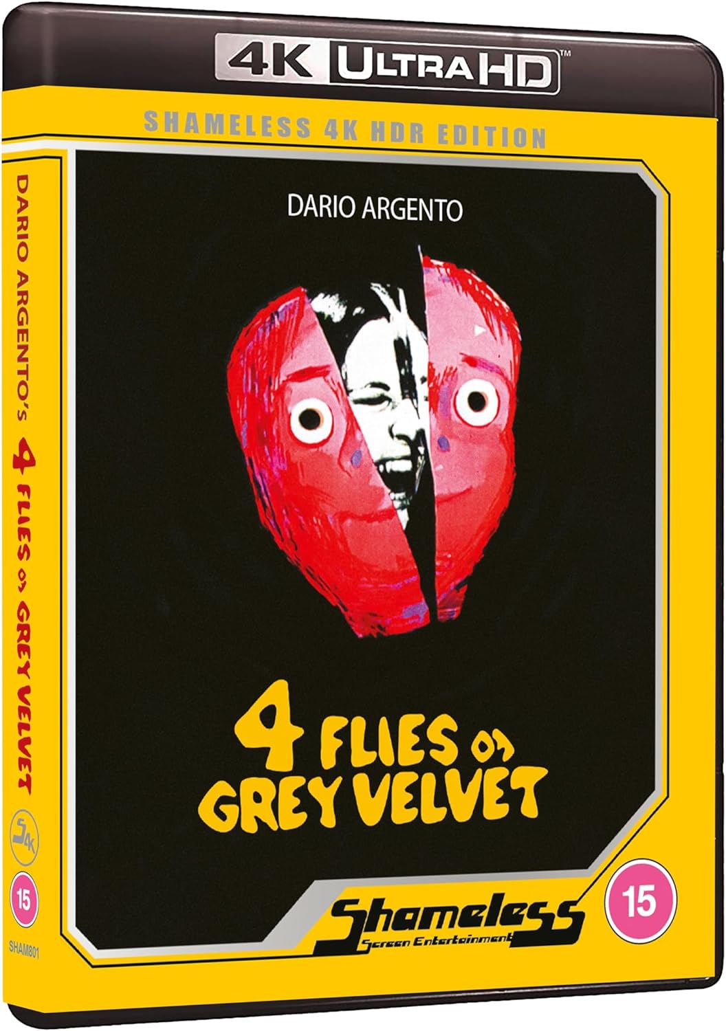 Four Flies On Grey Velvet (Limited Collector's Edition) (ej svensk text) (4K Ultra HD) - 4