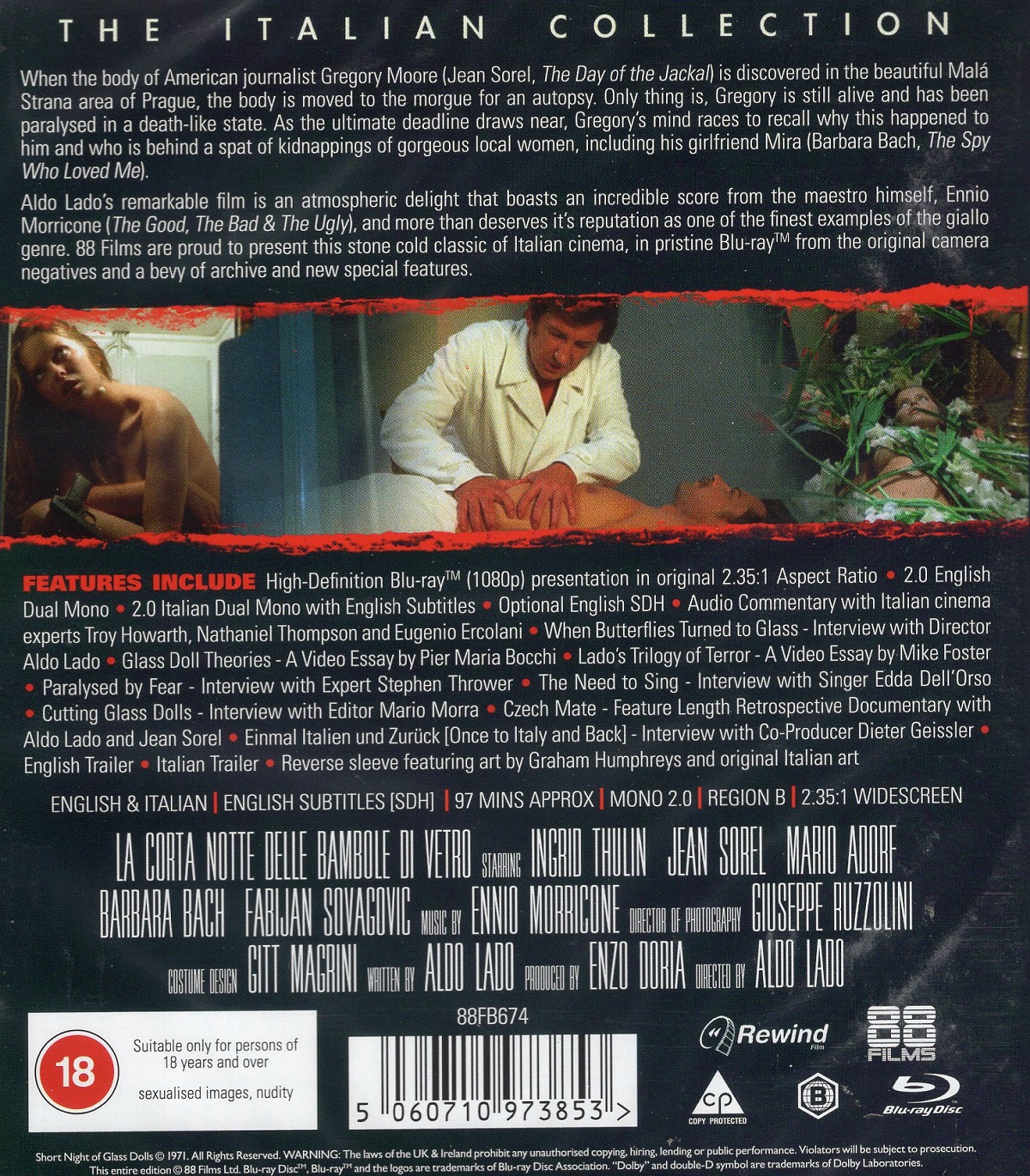 Short Night Of Glass Dolls (ej svensk text) (Blu-Ray) - 2