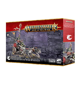 Gloomspite: Snarlboss on War-wheela