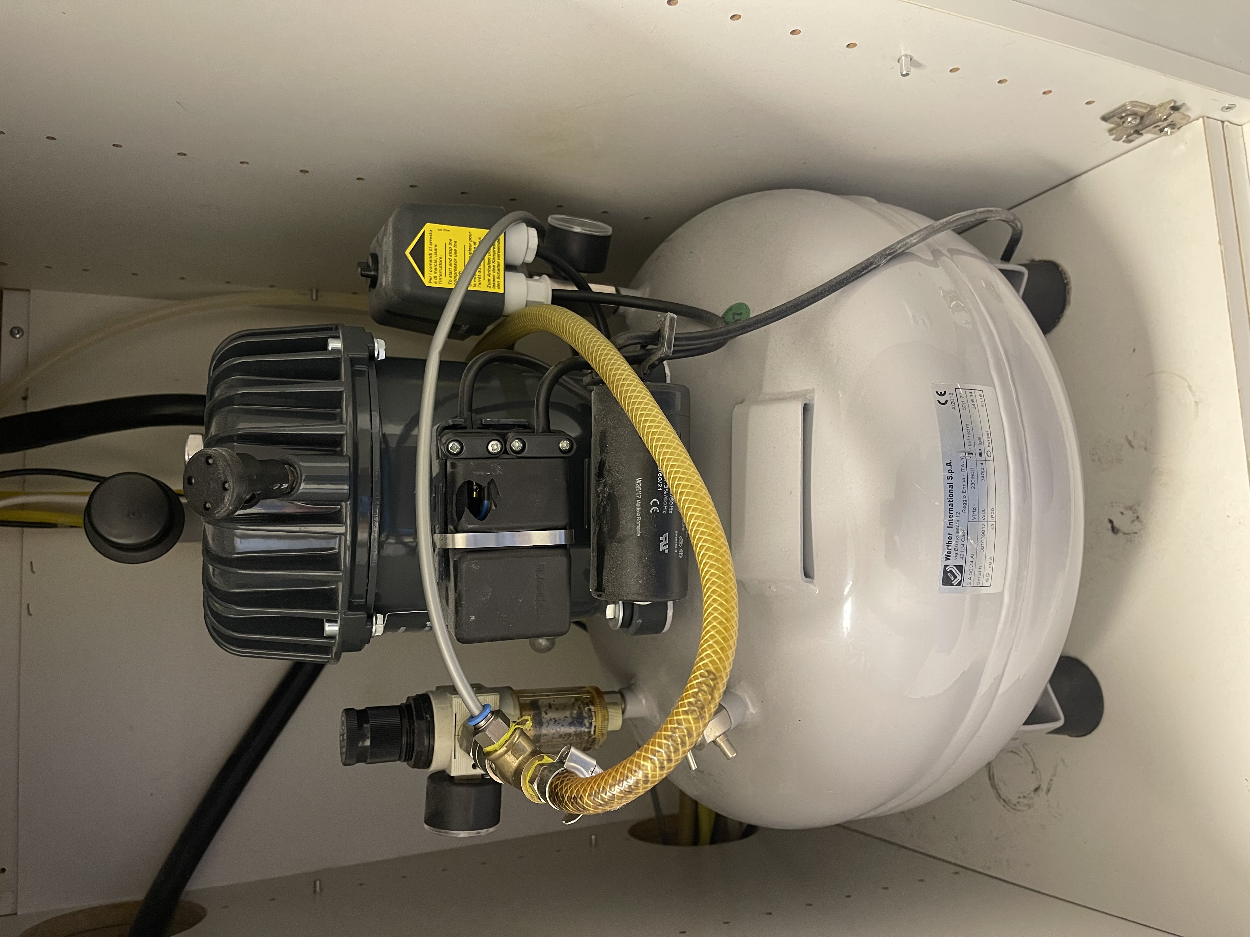 Sil-Air Kompressor 24 liter - Begagnad