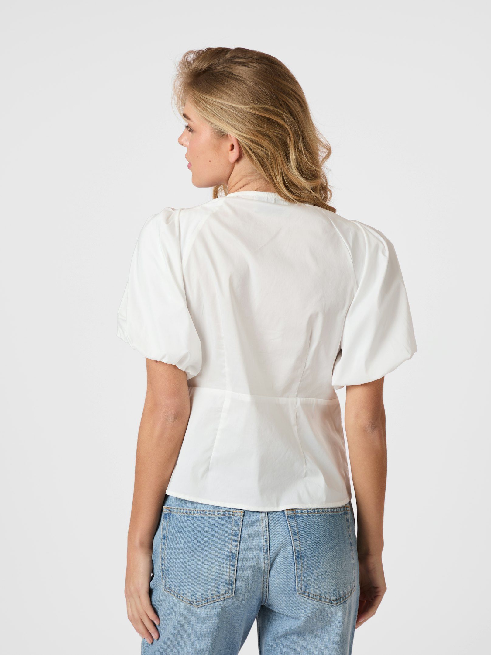 Neo Noir Illana Poplin Blouse - 4