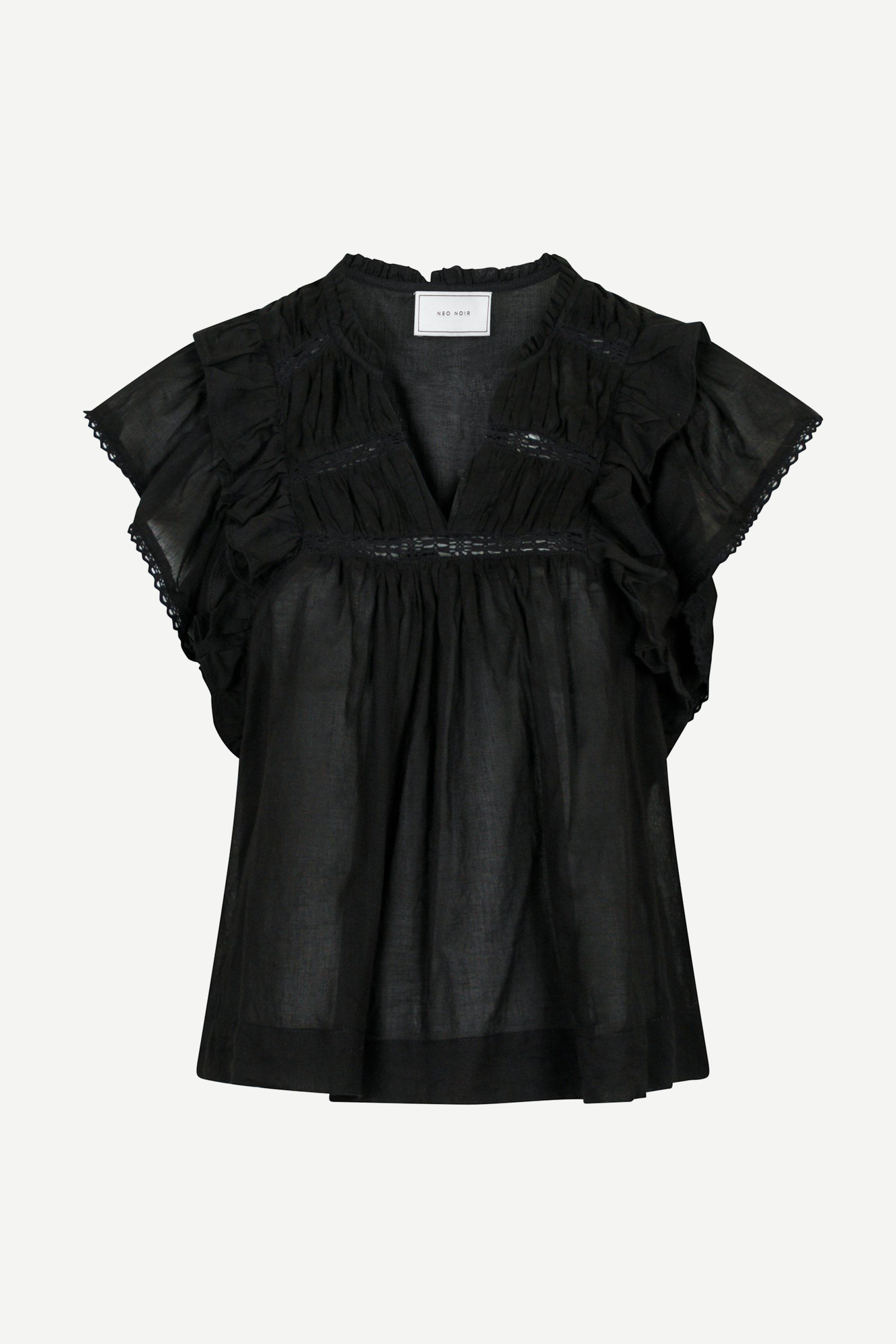 Neo Noir Jayla S Voile Top