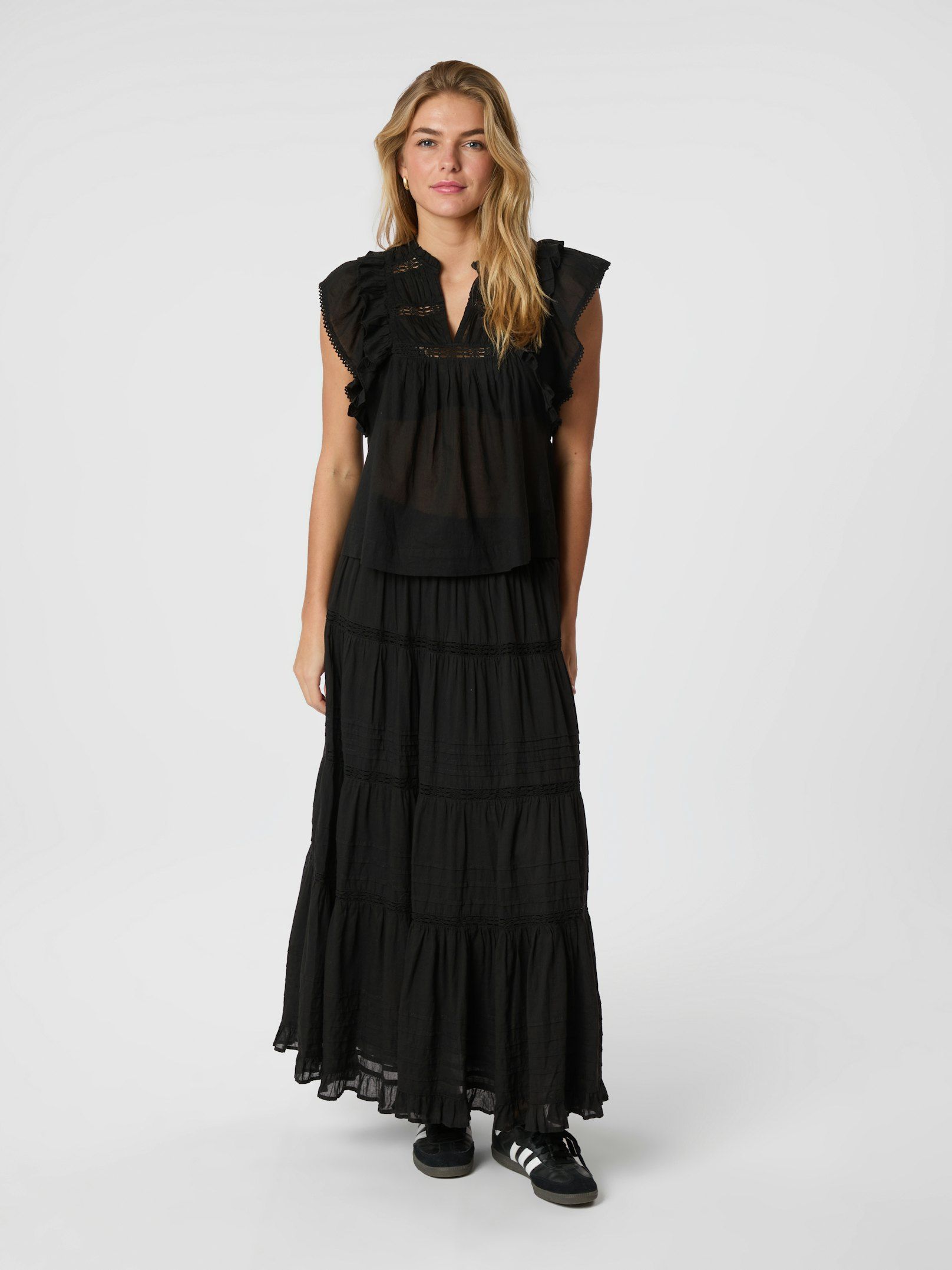 Neo Noir Jayla S Voile Top - 6