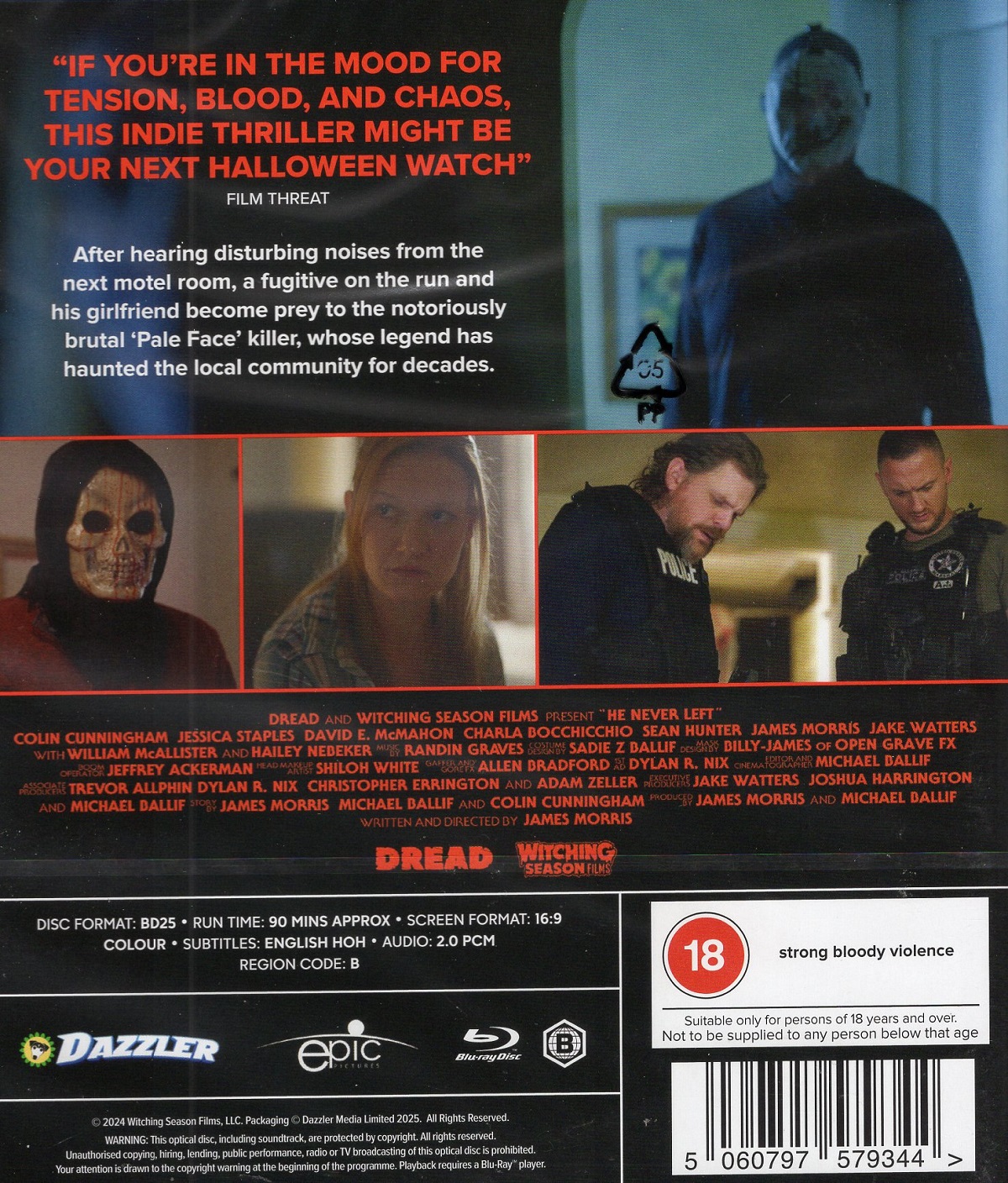 He Never Left (ej svensk text) (Blu-ray) - 2