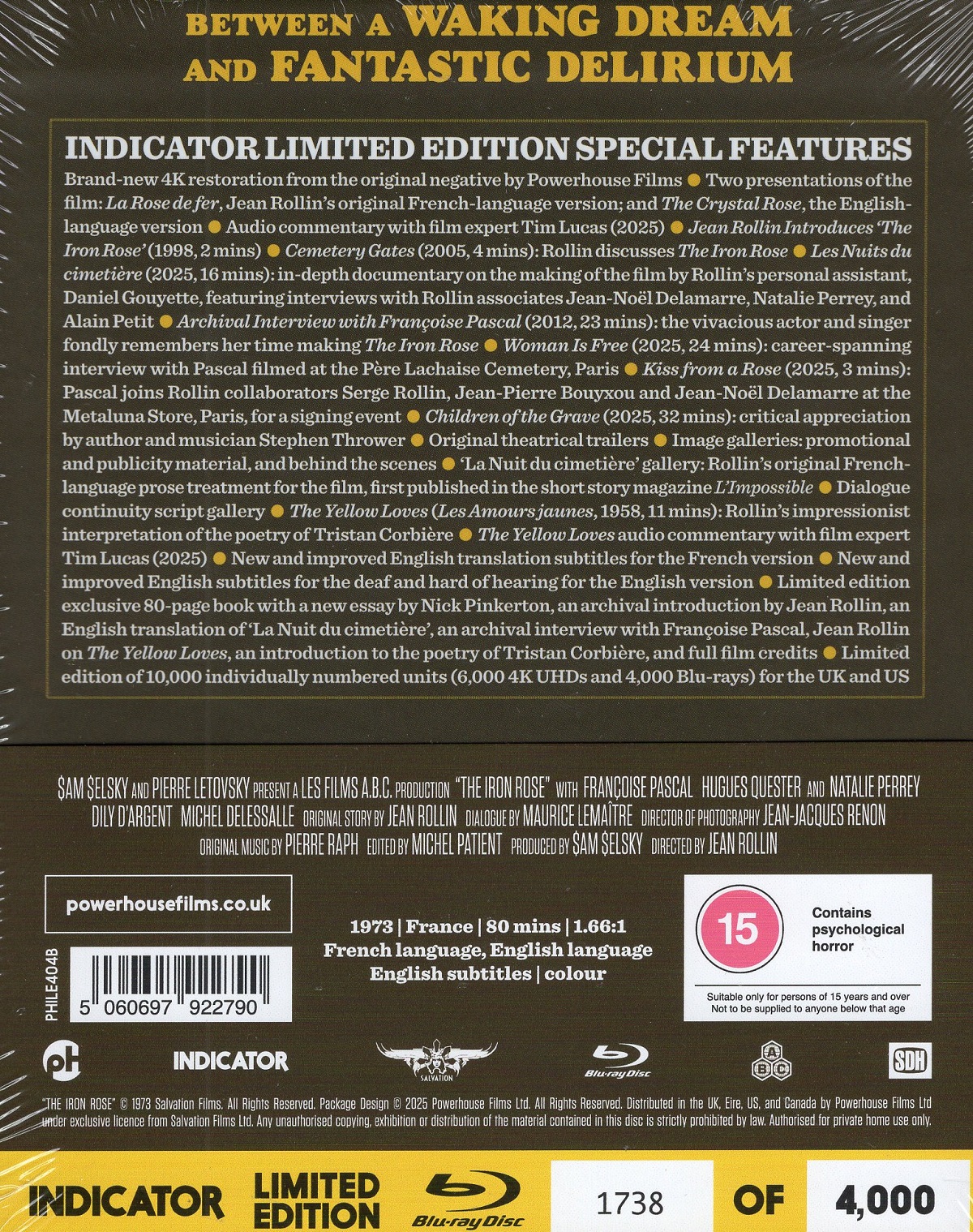 The Iron Rose (Limited Edition) (ej svensk text) (Blu-ray) - 2