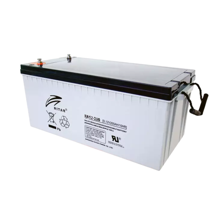 RITAR 12 VOLT 200 AH AGM BATTERI