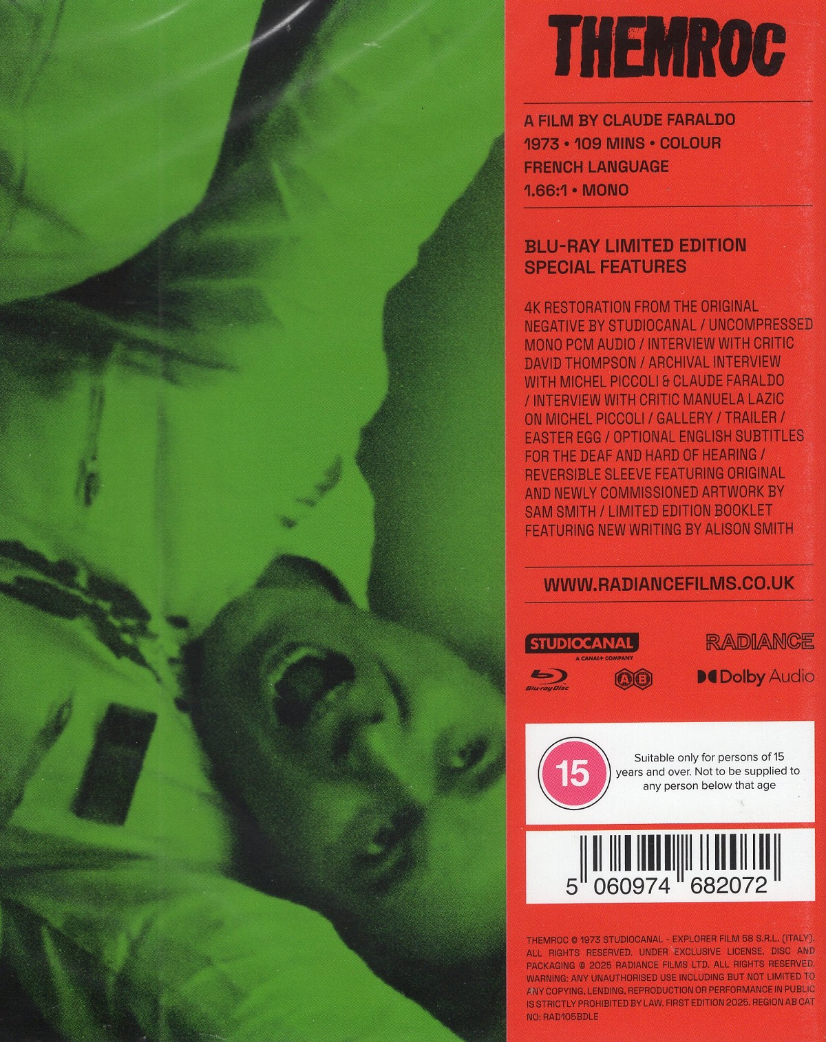 Themroc (Limited Edition) (ej svensk text) (Blu-ray) - 2