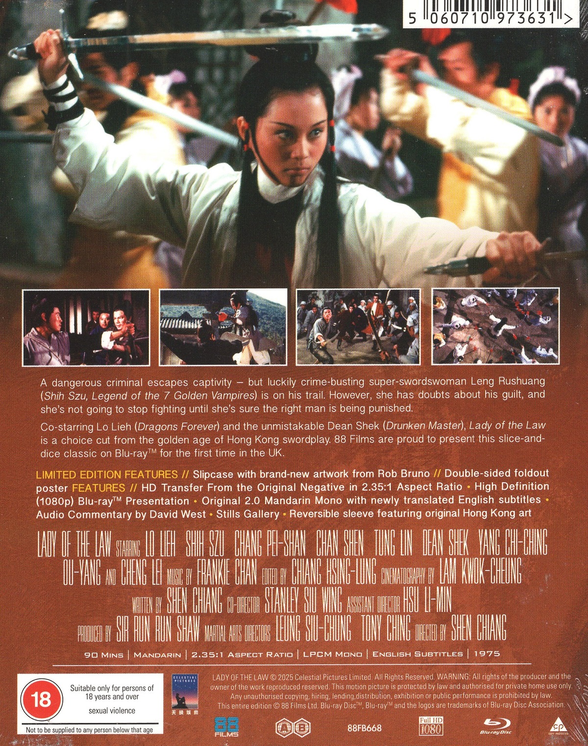 Lady of the Law (Limited Edition) (ej svensk text) (Blu-ray) - 2