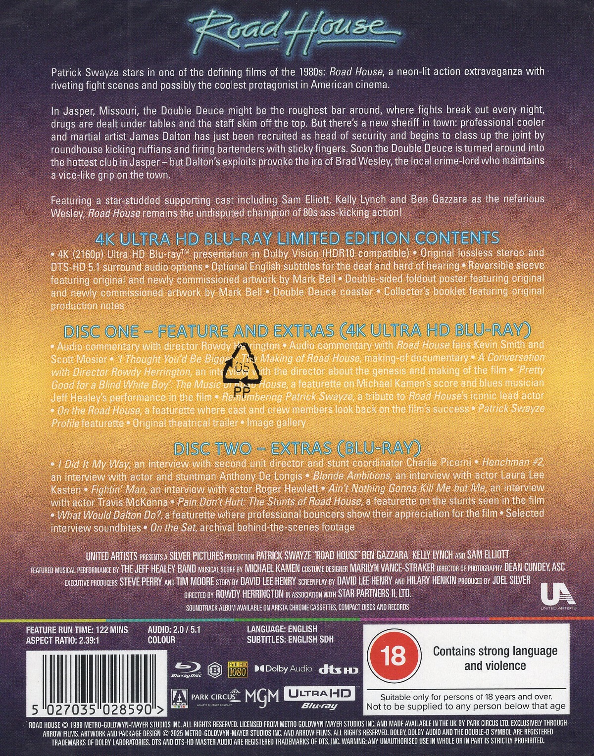 Road House (Limited Edition) (ej svensk text) (4K Ultra HD) - 2