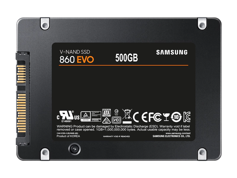 Samsung 860 EVO 500GB MZ-76E500 SSD Hårddisk