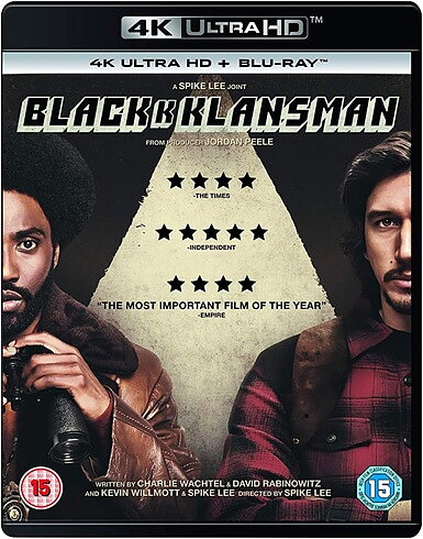 BlacKkKlansman (BLU-RAY 4K ULTRA HD + BLU-RAY)