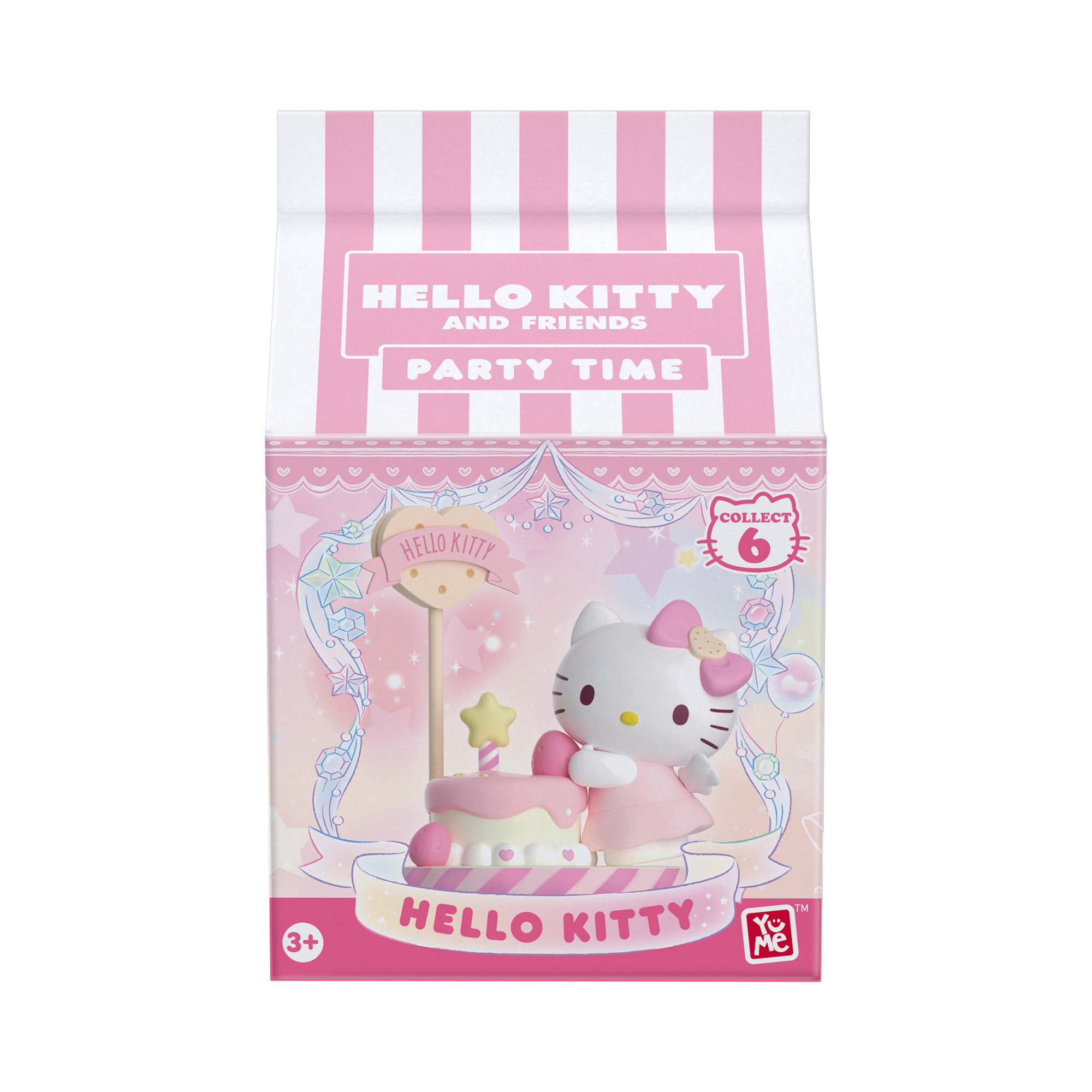 Hello Kitty YuMe Memoställ med Anteckningspapper - Party Time - 7