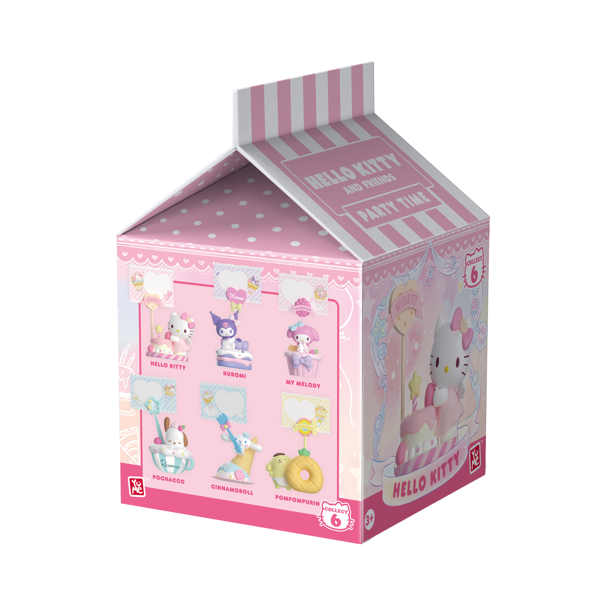 Hello Kitty YuMe Memoställ med Anteckningspapper - Party Time - 6