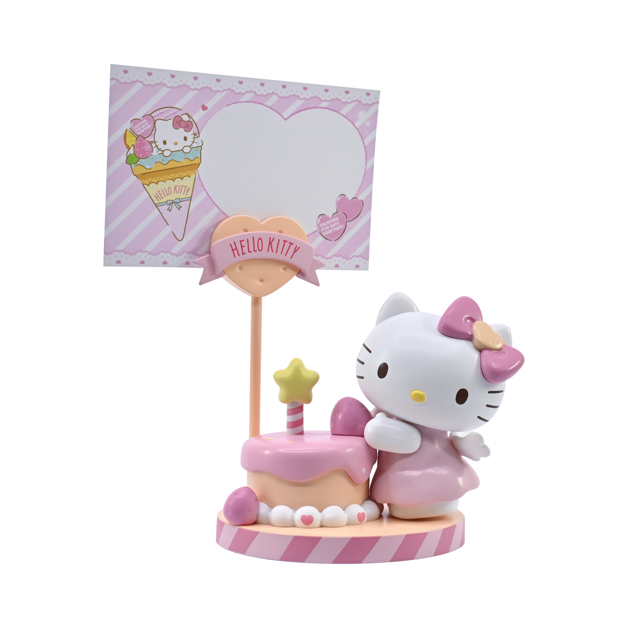 Hello Kitty YuMe Memoställ med Anteckningspapper - Party Time - 4