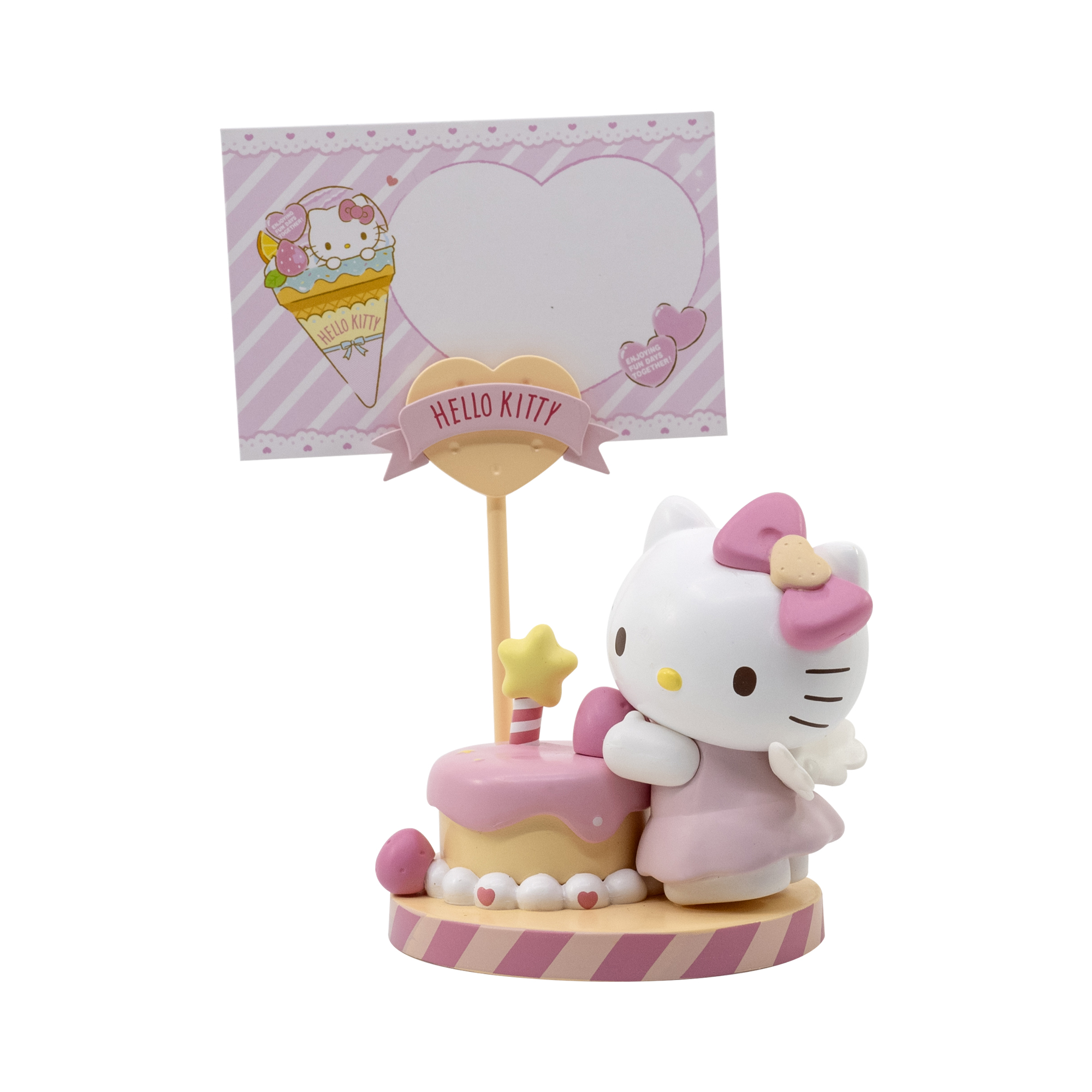 Hello Kitty YuMe Memoställ med Anteckningspapper - Party Time - 2