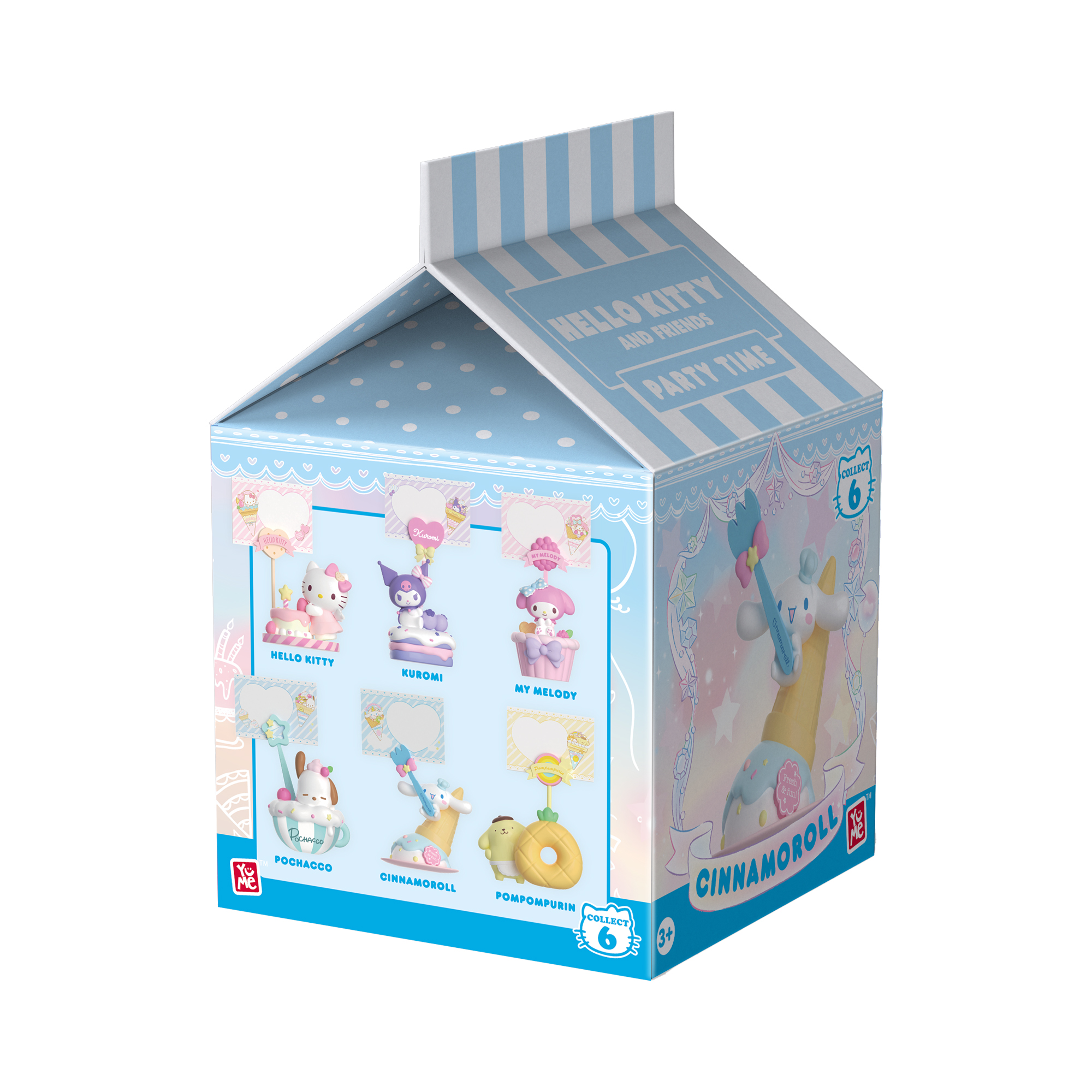 Cinnamoroll YuMe Memoställ med Anteckningspapper - Party Time - 6