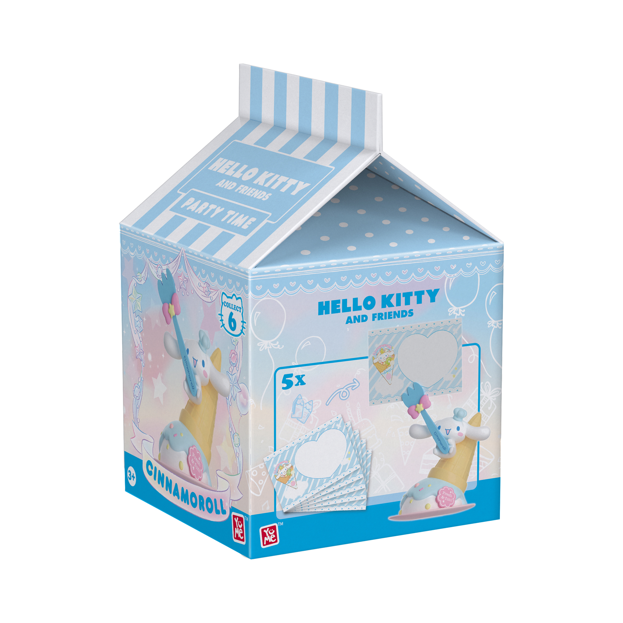 Cinnamoroll YuMe Memoställ med Anteckningspapper - Party Time - 5