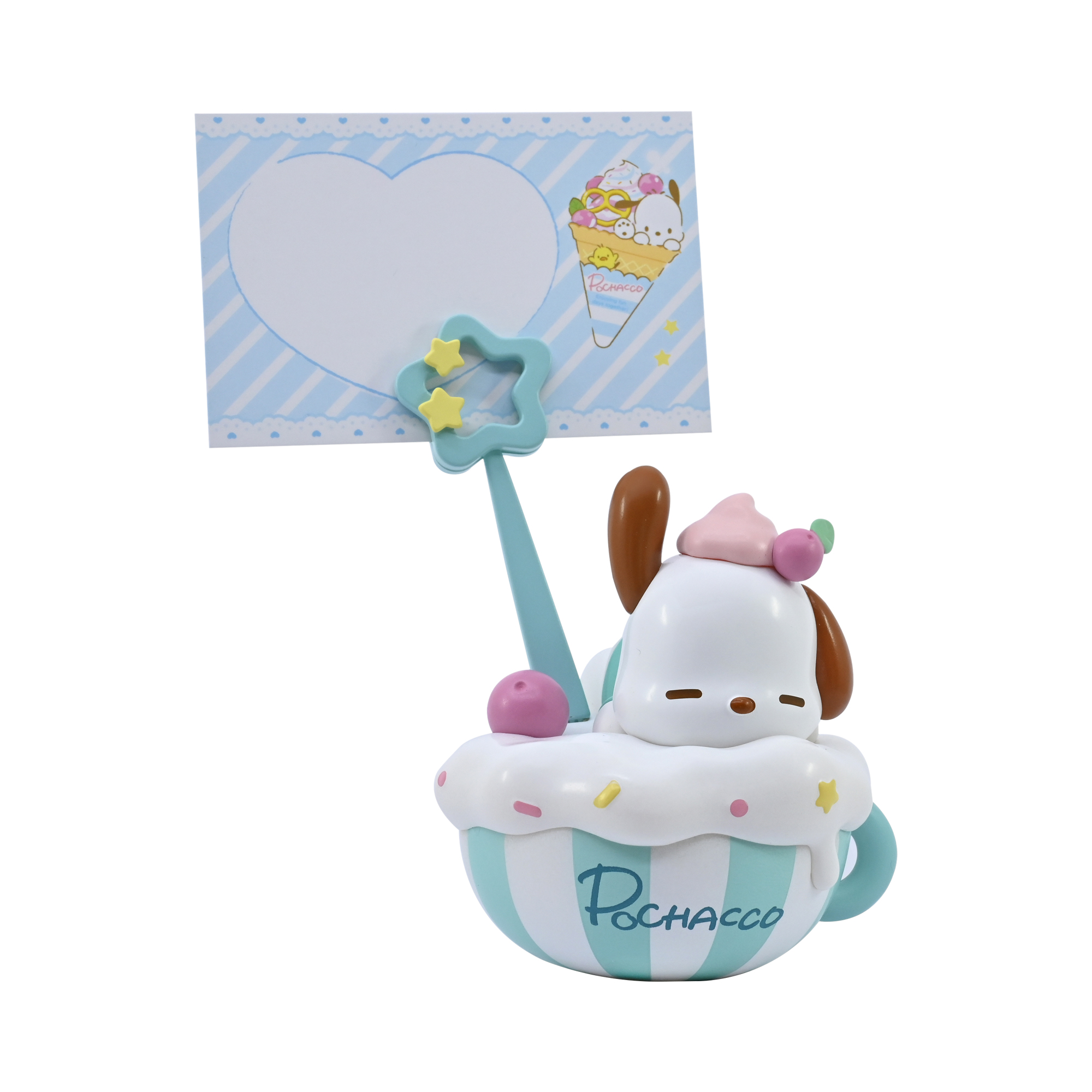 Pochacco YuMe Memoställ med Anteckningspapper - Party Time - 4