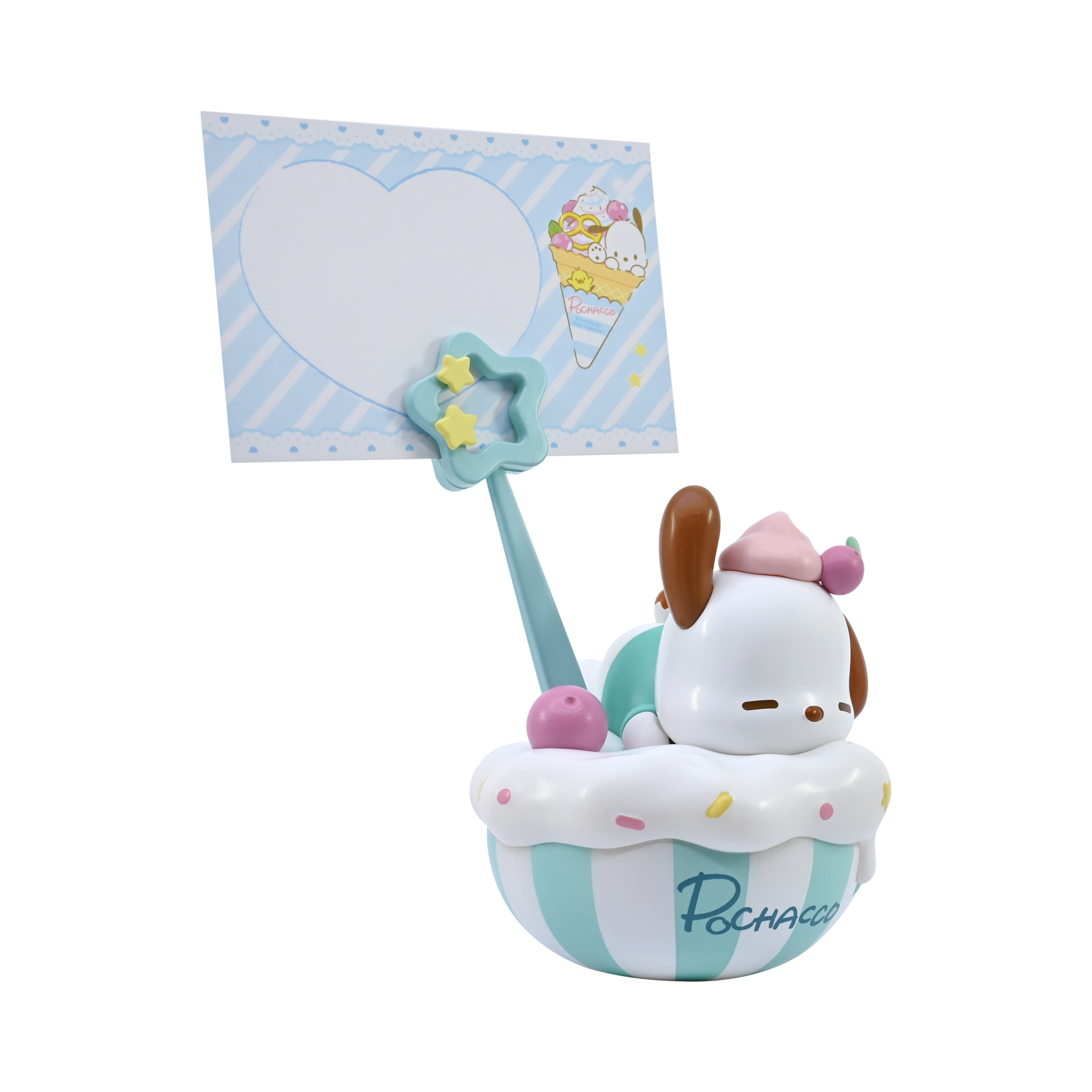 Pochacco YuMe Memoställ med Anteckningspapper - Party Time - 3